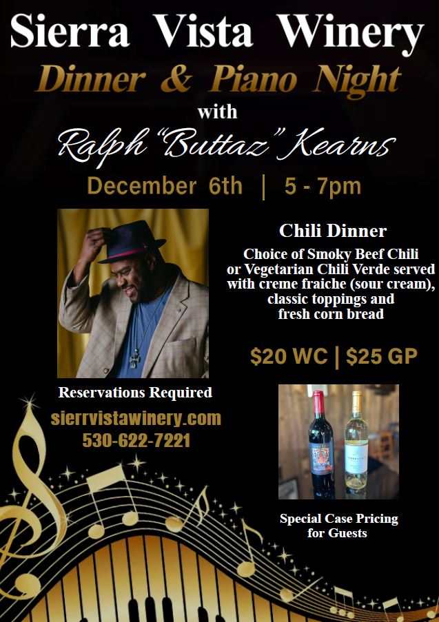Ralph Piano Night DECEMBER 6th 2025 Placeholder image "Event details coming soon"