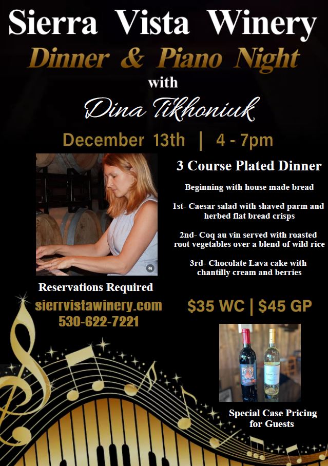 Dina DECEMBER Placeholder image "Event details coming soon"