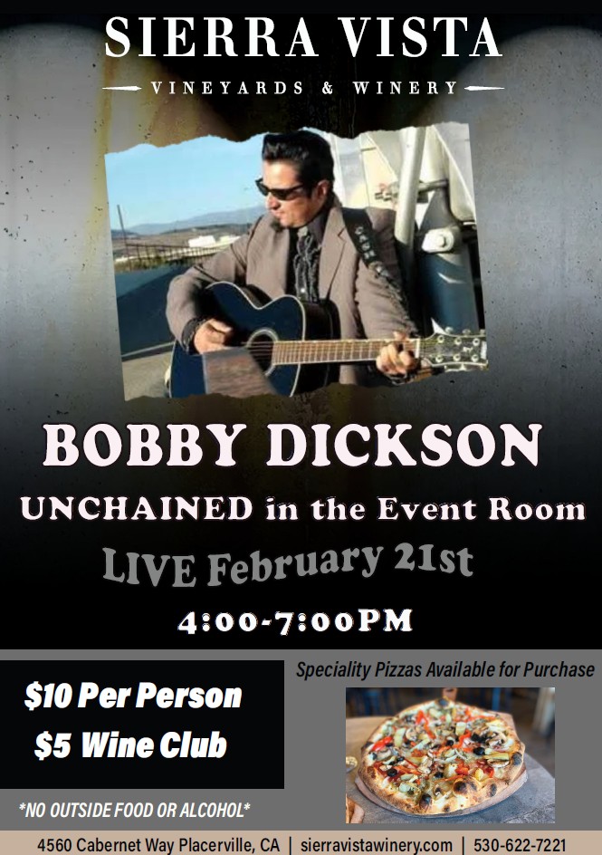 Bobby Dickson 2026 Placeholder image "Event details coming soon"