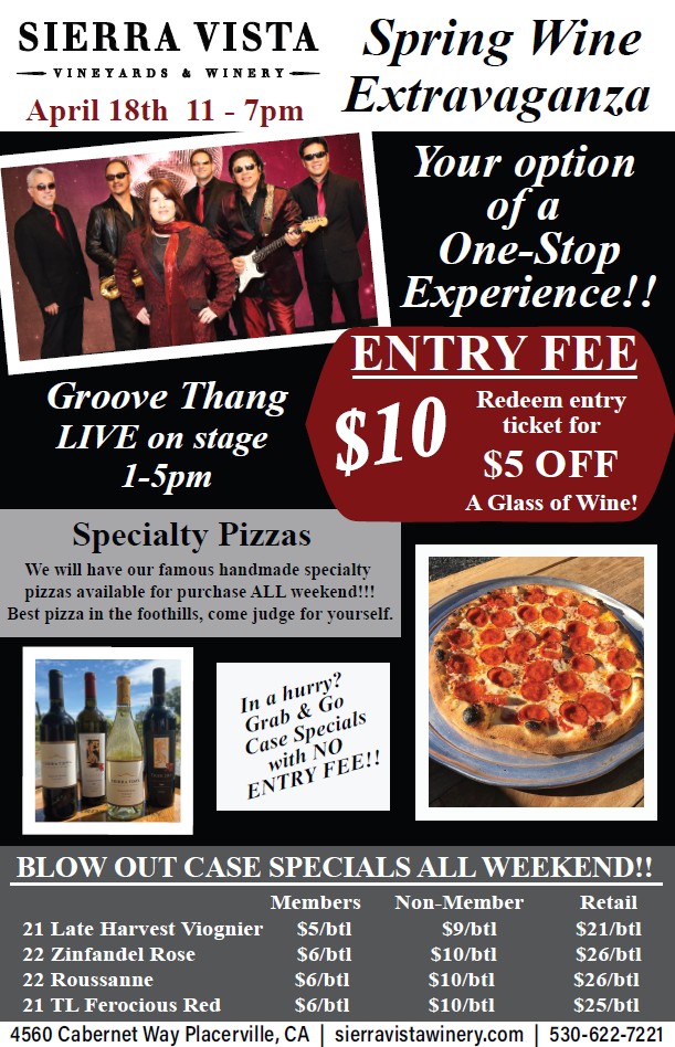 Spring Wine Extravaganza 2026 Placeholder image "Event details coming soon"