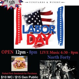 Celebrate Labor Day LIVE Music by North Forty